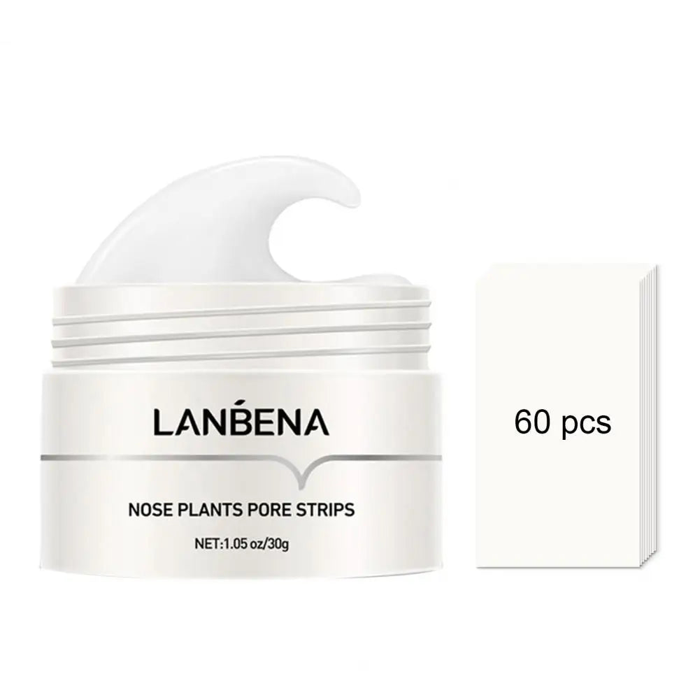 LANBENA Blackhead Remover Nose Mask Cream Acne Gentle Nose Plants Pores Strips Peeling Acne Treatment Healthy Skin Care Korea